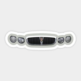 Rover 75 classic British car minimal grille Sticker